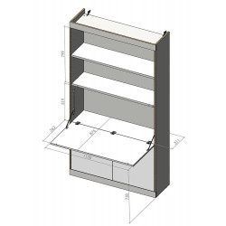Flai Home Office Schreibtisch von Müller
