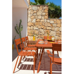 Wetterfester Tisch Luxembourg in 207 x 100cm von Fermob