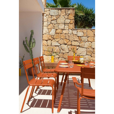 Wetterfester Tisch Luxembourg in 207 x 100cm von Fermob