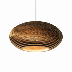 Scraplights Disc ø 43 cm Pendelleuchte  von Graypants