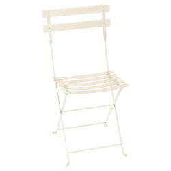 Klappstuhl Bistro aus Metall von Fermob in Latte-Beige