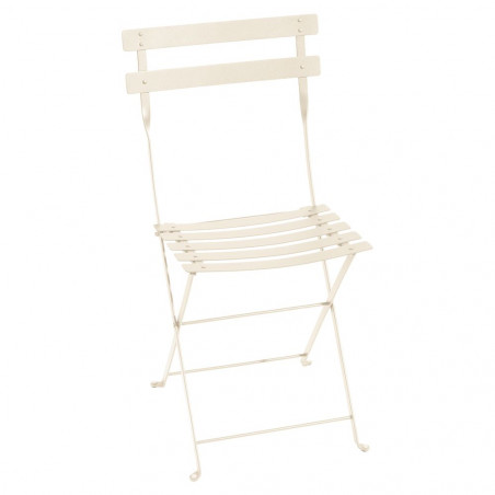 Klappstuhl Bistro aus Metall von Fermob in Latte-Beige