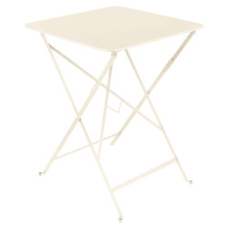 Wetterfester, klappbarer Tisch Bistro von Fermob in Latte-beige
