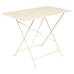Wetterfester Tisch Bistro in 97cm x 57cm von Fermob in Latte-beige