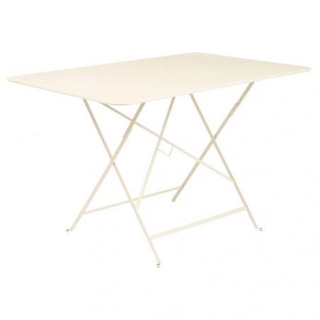 Wetterfester Tisch Bistro in 117cm x 77cm von Fermob in Latte-Beige