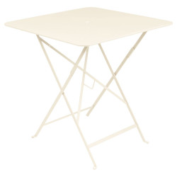 Wetterfester Tisch Bistro in 71cm x 71cm von Fermob in Latte-Beige