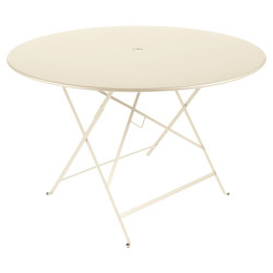 Wetterfester Tisch aus der Reihe Bistro mit ø 117cm von Fermob