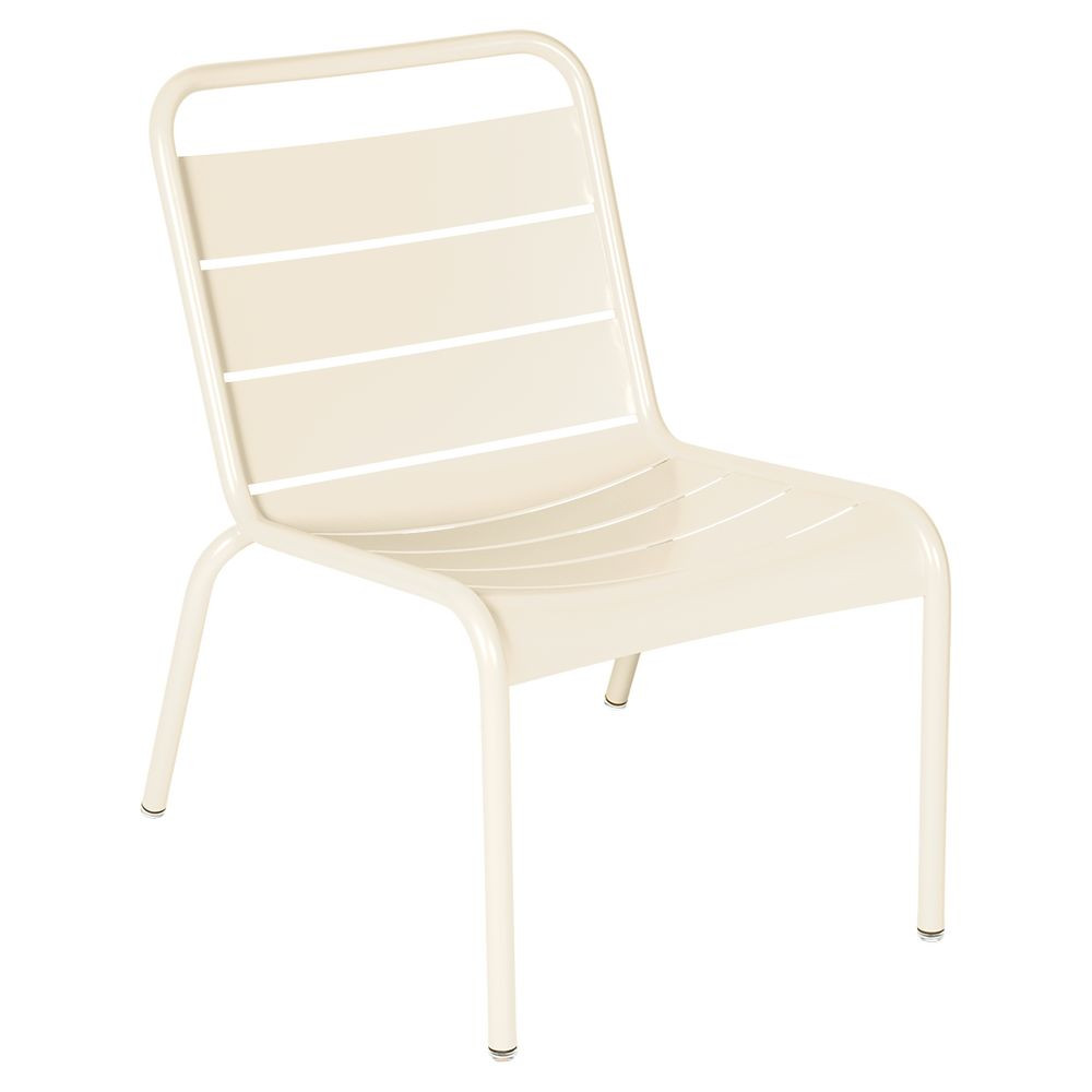Kleiner Lounge-Stuhl Luxembourg von Fermob in Latte Beige