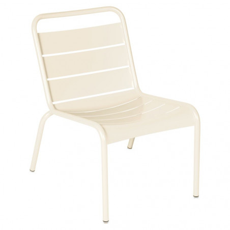 Kleiner Lounge-Stuhl Luxembourg von Fermob in Latte Beige