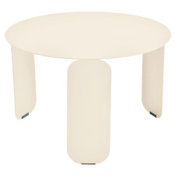 Couchtisch Bebop ø 60 cm von Fermob Latte Beige