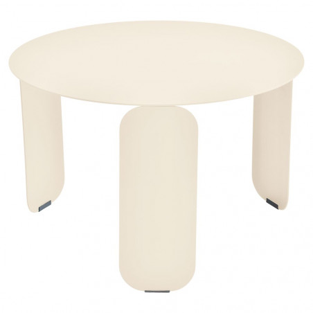 Couchtisch Bebop ø 60 cm von Fermob Latte Beige