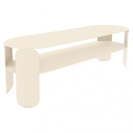 Couchtisch Bebop ø 60 cm von Fermob Latte beige
