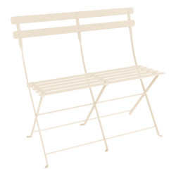 Bistro 2er Bank von Fermob in Latte Beige
